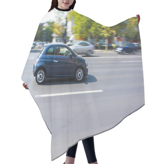 Personality  Small Car Running On The Street Hair Cutting Cape