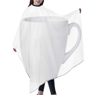 Personality  White Tea Cup Hair Cutting Cape