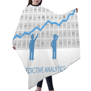 Personality  Predictive Analytics Illustration Information Dashboard Hair Cutting Cape