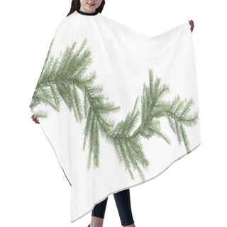Personality  Christmas Garland Hair Cutting Cape