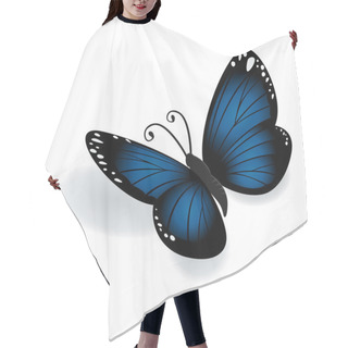 Personality  Butterfly Vector Illustration Hair Cutting Cape