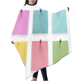 Personality  Post It Notes Hair Cutting Cape