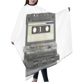 Personality  Group Of Cassette Tapes Hair Cutting Cape