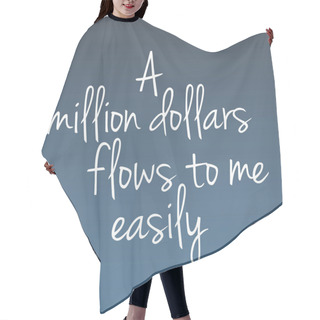 Personality  Inspirational Saying, Motivational Words, Money Affirmations Hair Cutting Cape