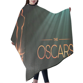 Personality  Logo The Oscars Hair Cutting Cape