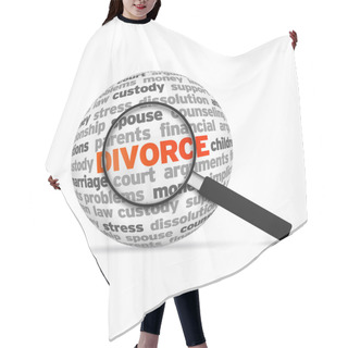 Personality  Divorce Hair Cutting Cape