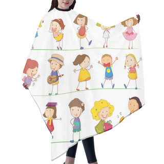 Personality  Simple Kids Hair Cutting Cape