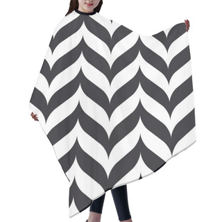 Personality  Chevrons Seamless Pattern Background Retro Vintage Design Hair Cutting Cape