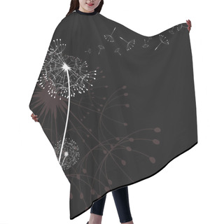 Personality  Abstract Dandelion In The Wind Wallpaper Hair Cutting Cape