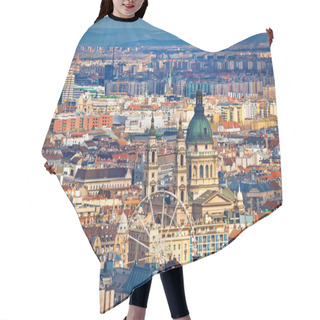 Personality  Rooftops And Famous Landmarks Of Budapest Hair Cutting Cape