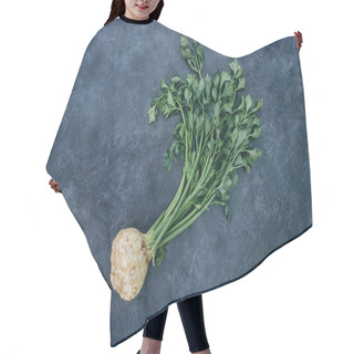 Personality  Fresh Celery Hair Cutting Cape