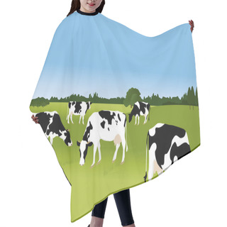 Personality  Five Cows Hair Cutting Cape