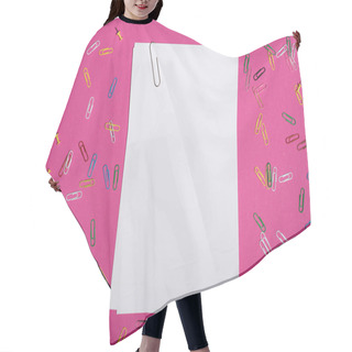 Personality  Blank White Papers  Hair Cutting Cape