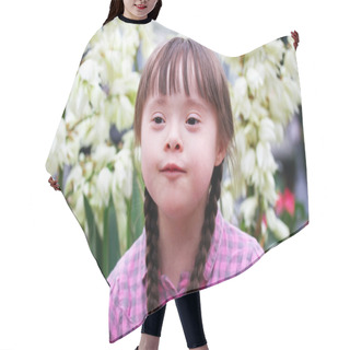Personality  Little Girl Hair Cutting Cape