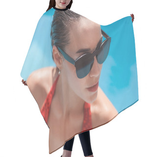 Personality  Sunglasses Hair Cutting Cape