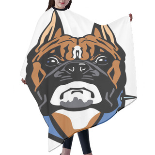 Personality  Boxer Dog Head Hair Cutting Cape