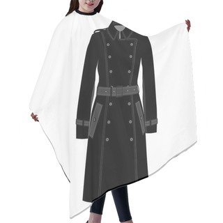 Personality  Trench Coat Hair Cutting Cape