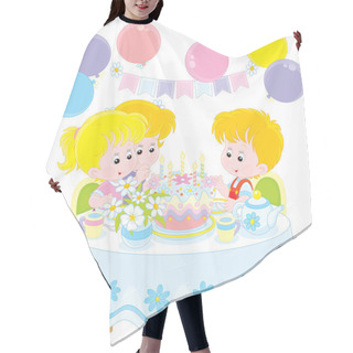 Personality  Birthday Hair Cutting Cape