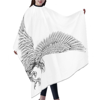 Personality  Swooping Eagle Hair Cutting Cape