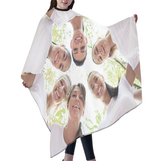 Personality  Women With Heads Together Hair Cutting Cape