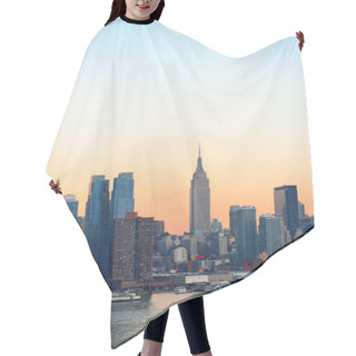 Personality  New York City Sunset Hair Cutting Cape