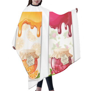Personality  Jam Banners Vertical Hair Cutting Cape