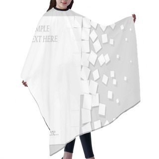 Personality  Abstract Background Paper Hair Cutting Cape