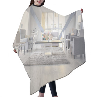 Personality  Interior Of Living Room Hair Cutting Cape
