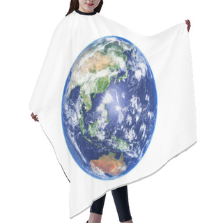 Personality  Earth Globe, Asia And Australia, High Resolution Image Hair Cutting Cape