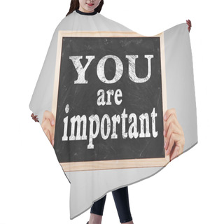 Personality  You Are Important Hair Cutting Cape