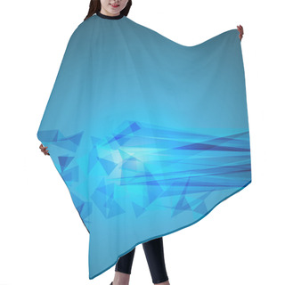 Personality  Futuristic Design, Background Hair Cutting Cape