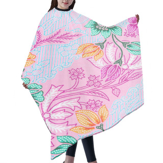 Personality  Colorful Batik Cloth Fabric Pattern. Hair Cutting Cape