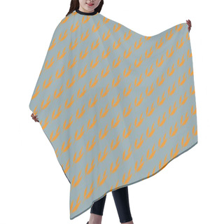 Personality  Modern Colorful Backdrop With Hexagonal Pattern Hair Cutting Cape