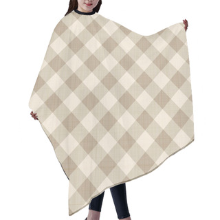 Personality  Seamless Checkered Background Hair Cutting Cape