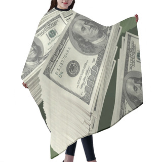 Personality  Background With Money Hair Cutting Cape