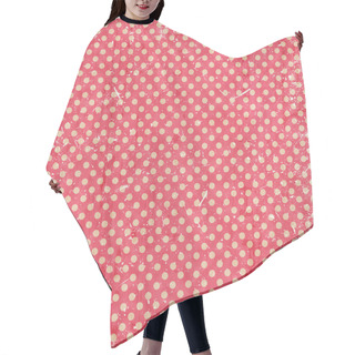 Personality  Vintage Dots Background Hair Cutting Cape
