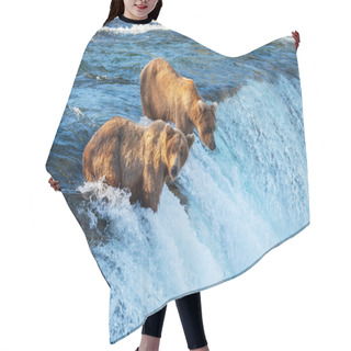 Personality  Bear On Alaska Hair Cutting Cape