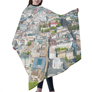 Personality  Dortmund City Centre Aerial Panoramic View In Germany Hair Cutting Cape