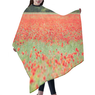 Personality  Flower Field Hair Cutting Cape