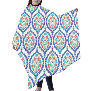 Personality  Background With Seamless Pattern Two Version Hair Cutting Cape