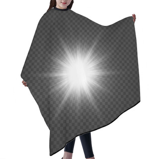 Personality  Light Effect Of Lens Flares Hair Cutting Cape