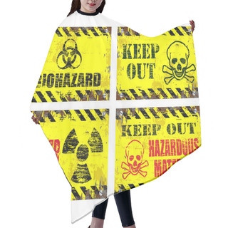 Personality  Hazard Signs Hair Cutting Cape