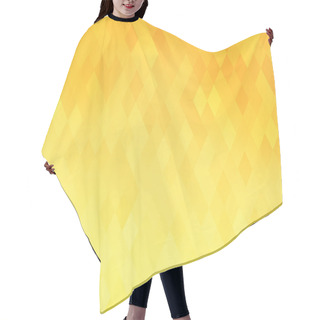 Personality  Abstract Gradient Rhombus Background Hair Cutting Cape