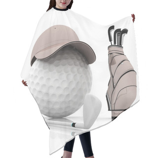 Personality  Belonging For Playing Golf Hair Cutting Cape