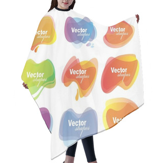 Personality  Vector Shapes For Speech Eps10 Hair Cutting Cape