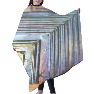 Personality  Abstract Bismuth Hair Cutting Cape