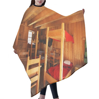 Personality  Bunk Beds In A Rustic Interior Hair Cutting Cape