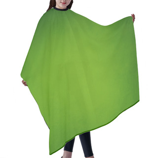 Personality  Green Background With Old Black And Light Shading Border Design Hair Cutting Cape