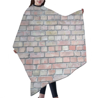 Personality  Grunge Brick Wall, True Colors, Vector Illustration. Hair Cutting Cape