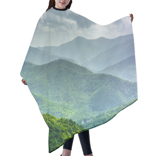 Personality  Mid-day View Of The Appalachian Mountains From The Blue Ridge Pa Hair Cutting Cape